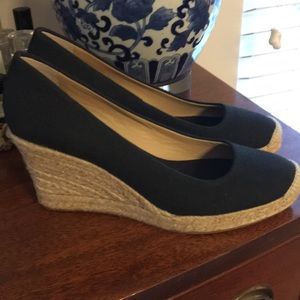 J. Crew NWT Black Espadrilles 8